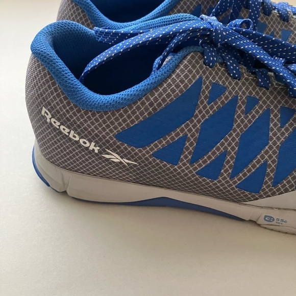 Reebok Work N7453 Women’s Blue/Grey Work Speed Work Comp Toe Shoes Size 8.5 M‎ - Picture 4 of 6